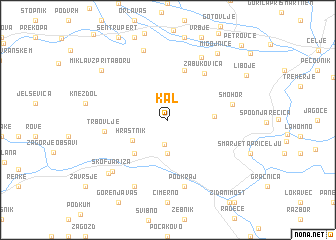 map of Kal