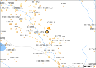 map of Kal