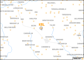 map of Kal