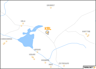 map of Kāl