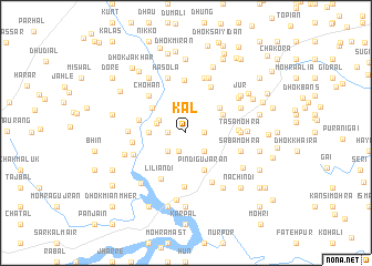 map of Kāl