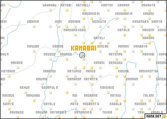 map of Kamabai