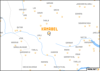 map of Kamābel