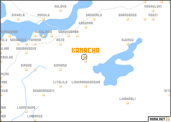 map of Kamacha