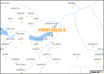 map of Kamacholola