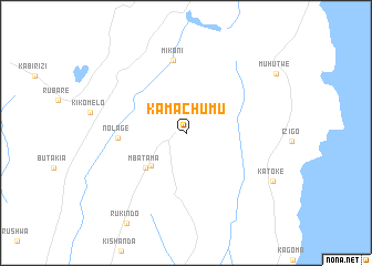 map of Kamachumu