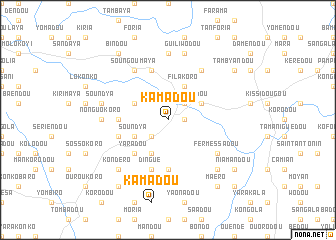 map of Kamadou