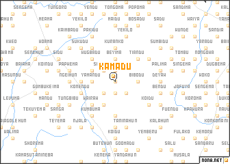 map of Kamadu