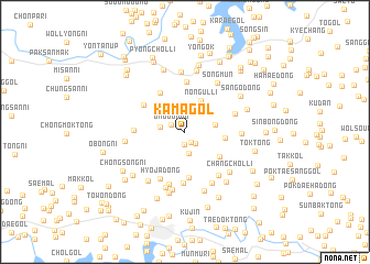 map of Kama-gol