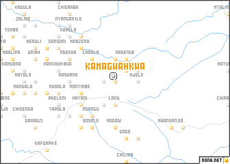 map of Kamagwahkwa