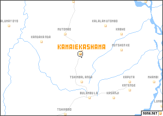 map of Kamaie-Kashama