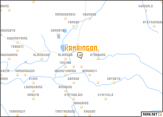 map of Kama-in-gon