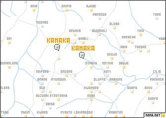 map of Kamaka