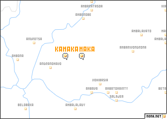 map of Kamaka