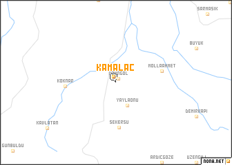 map of Kamalaç