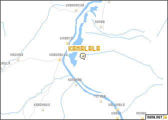 map of Kamalala