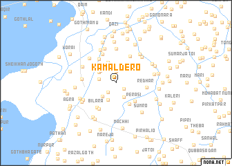 map of Kamāldero