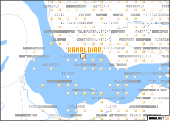 map of Kāmal Diar