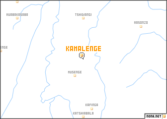 map of Kamalenge