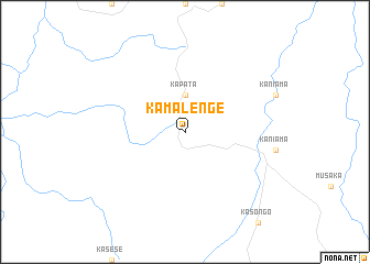 map of Kamalenge