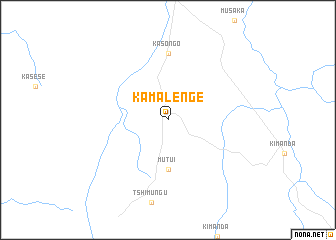 map of Kamalenge