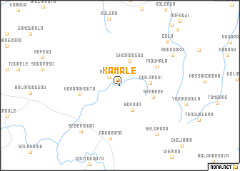 map of Kamalé