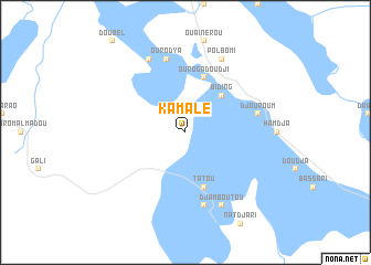 map of Kamalé