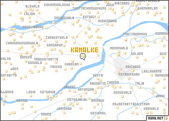 map of Kamālke