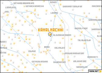 map of Kamāl Māchhi