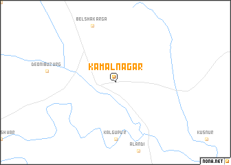 map of Kamalnagar