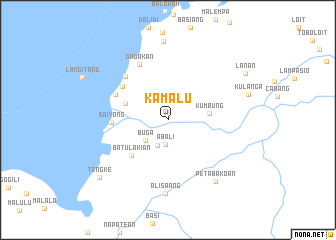 map of Kamalu