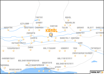 map of Kamal