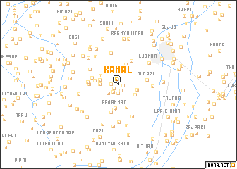 map of Kamāl