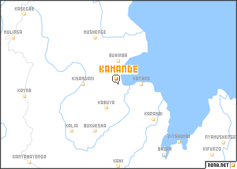 map of Kamande