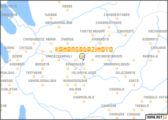 map of Kamangadazi Moyo