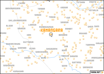 map of Kamāngara