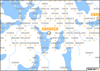 map of Kamanga