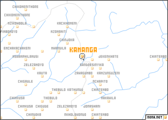 map of Kamanga