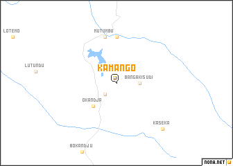 map of Kamango