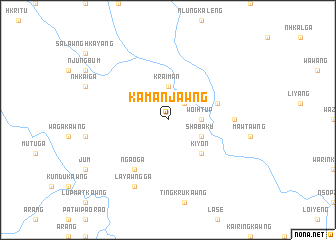 map of Kamanjawng