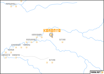map of Kamanya