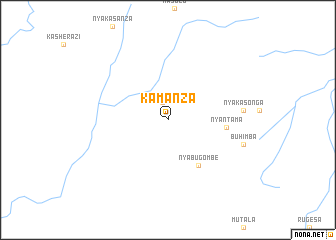 map of Kamanza