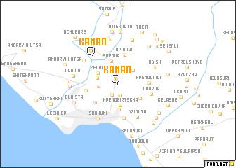 map of Kaman