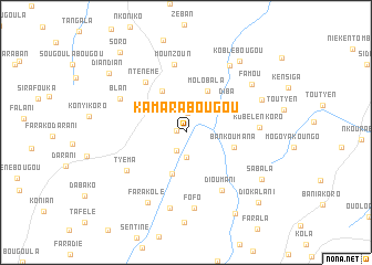 map of Kamarabougou