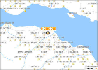 map of Kamárai