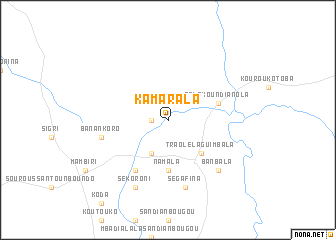 map of Kamarala