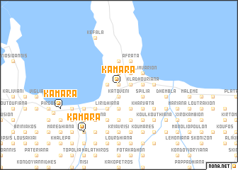 map of Kamára