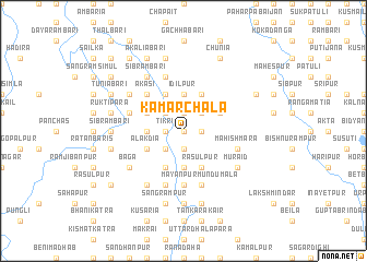 map of Kāmārchāla