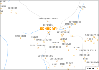 map of Kamar Deh
