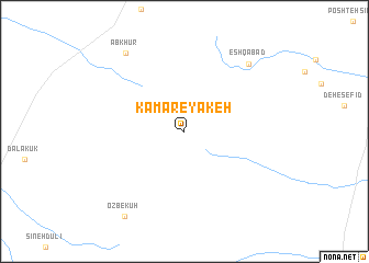 map of Kamar-e Yakeh